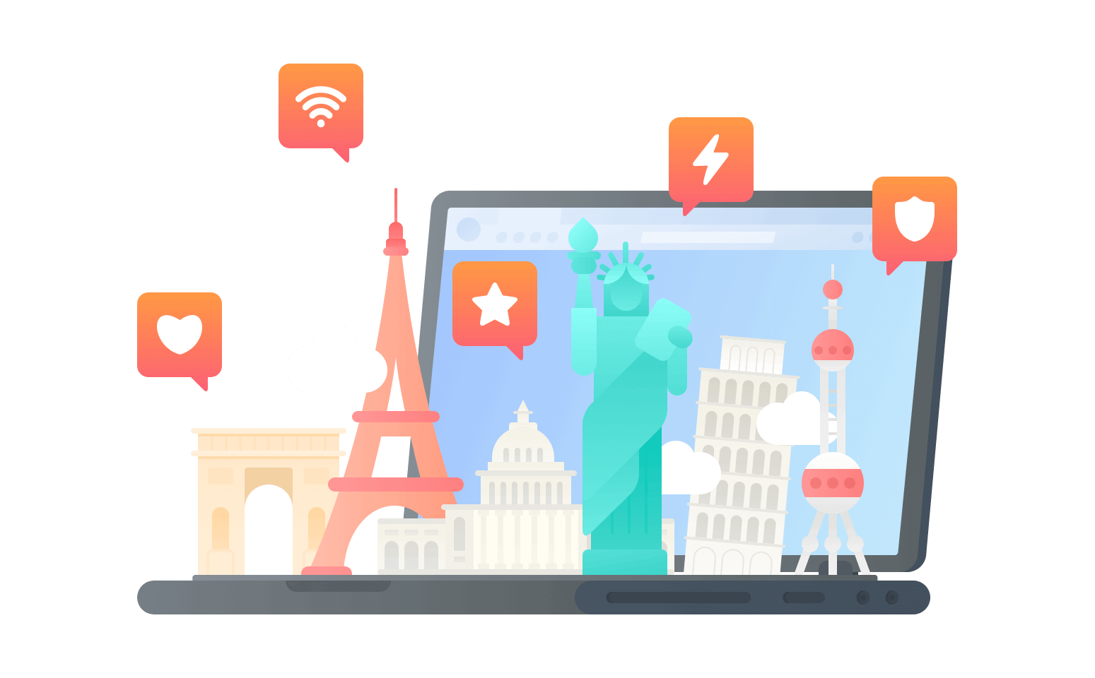 在福克兰连接到中国的软件 - 大陆VPN